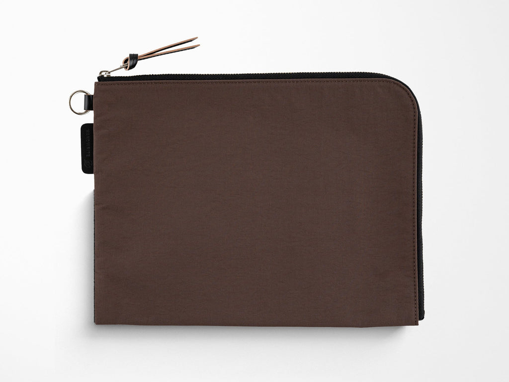 Tragen Flat Pouch - A5 Brown