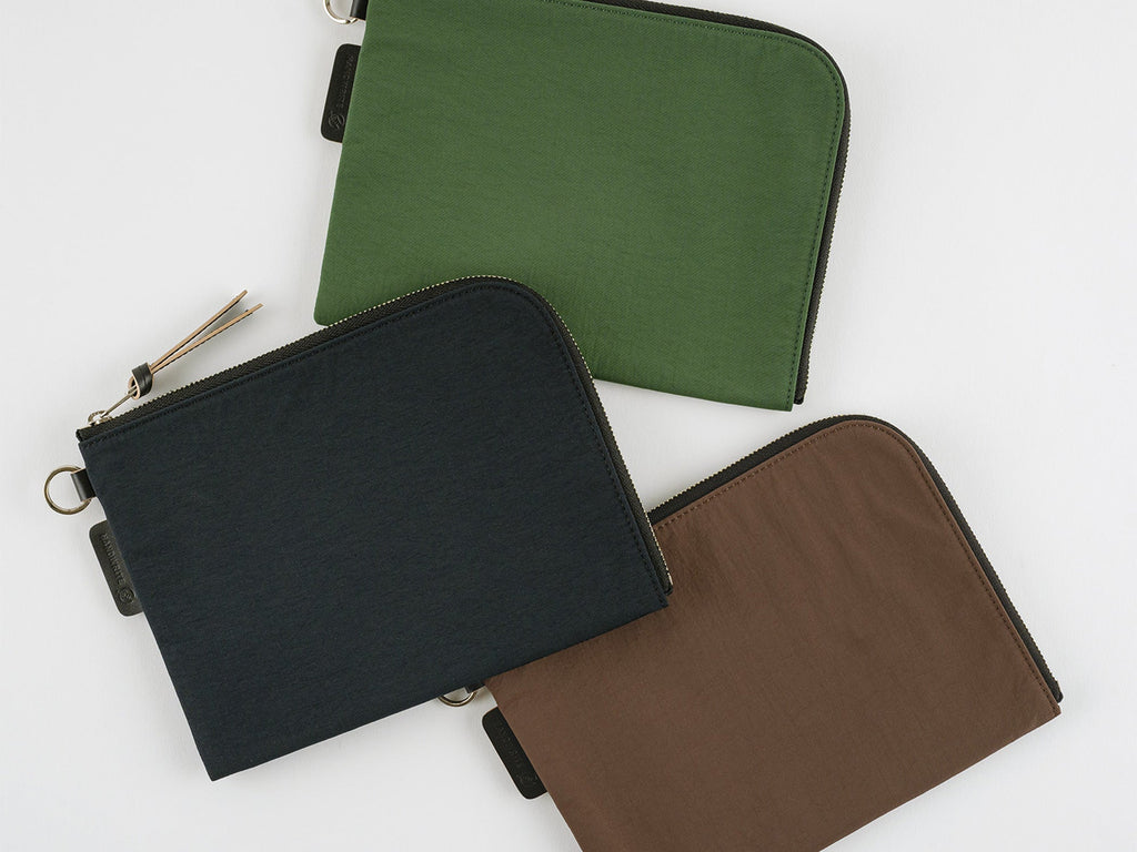 Tragen Flat Pouch - A5 Brown