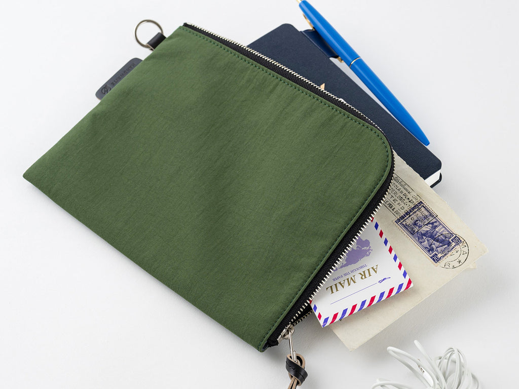 Tragen Flat Pouch - A6 Green