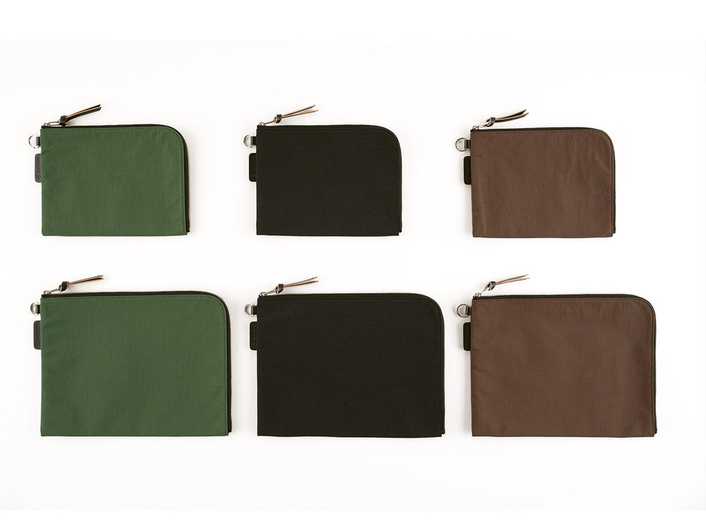 Tragen Flat Pouch - A6 Green