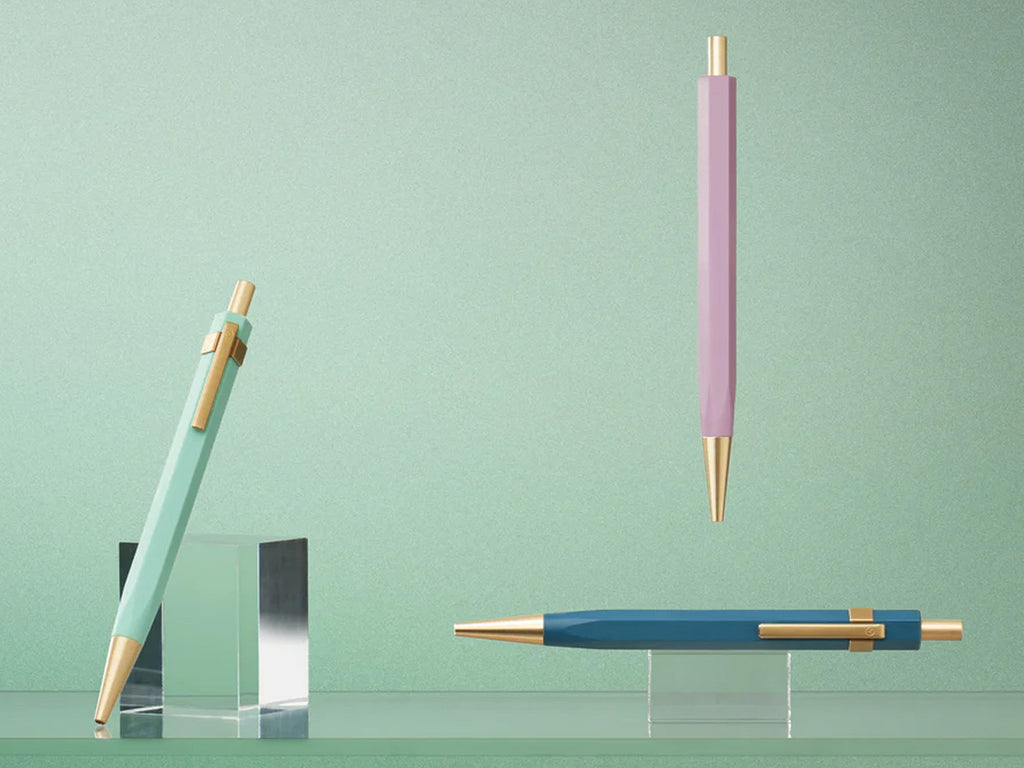 Ystudio Ocean Sustainable Ballpoint Pen - Evening Purple