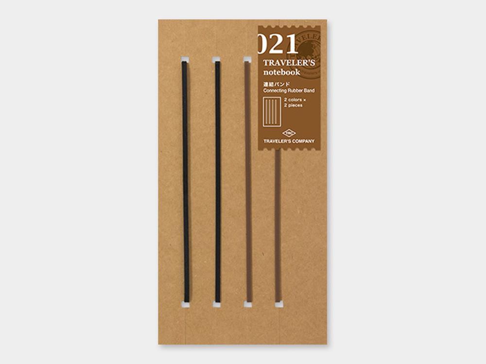 021 Connecting Rubber Bands TRAVELER'S Notebook - Regular Size