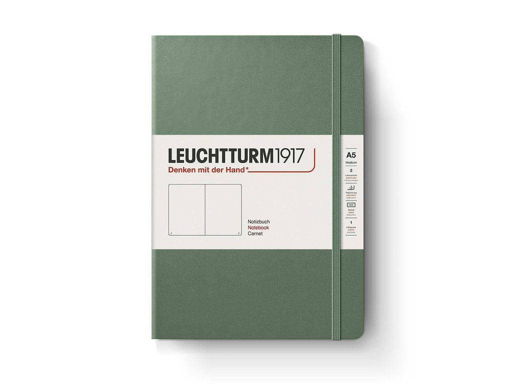 Leuchtturm 1917 Hardcover Notebook - Olive