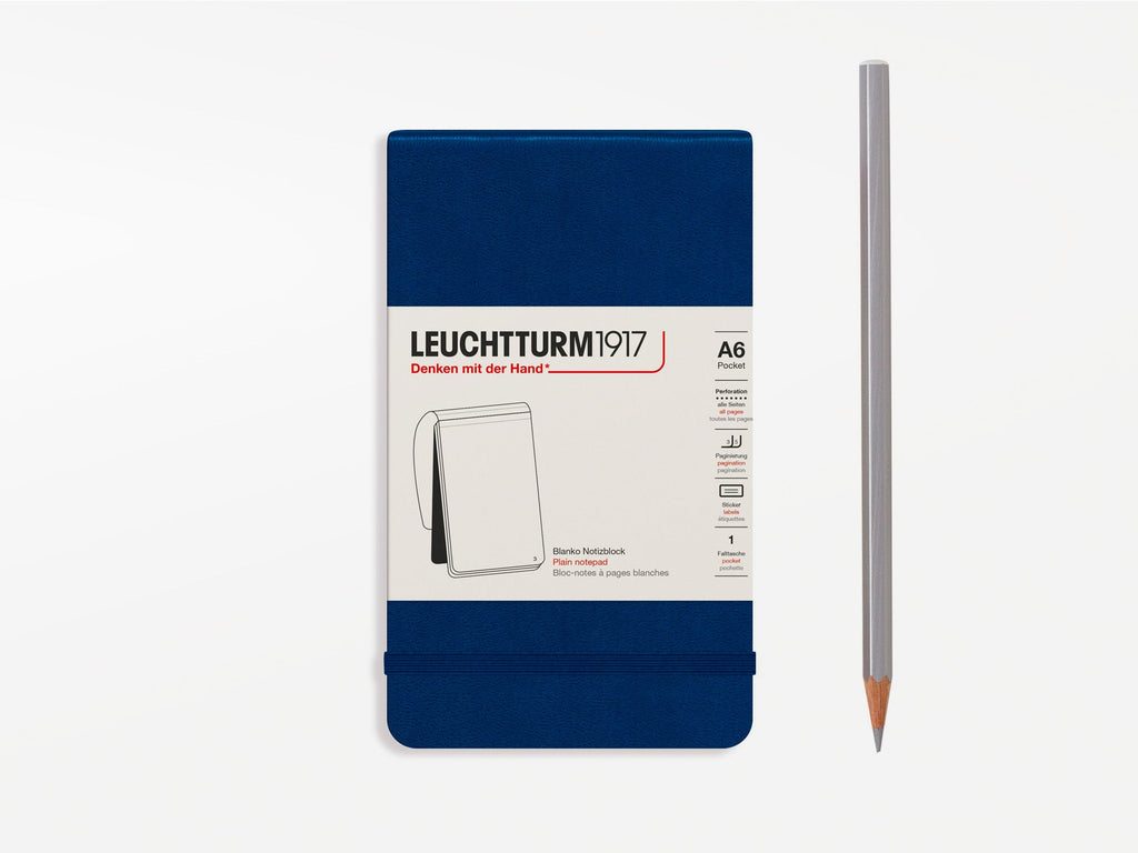 Leuchtturm 1917 Pocket Notepad - Navy