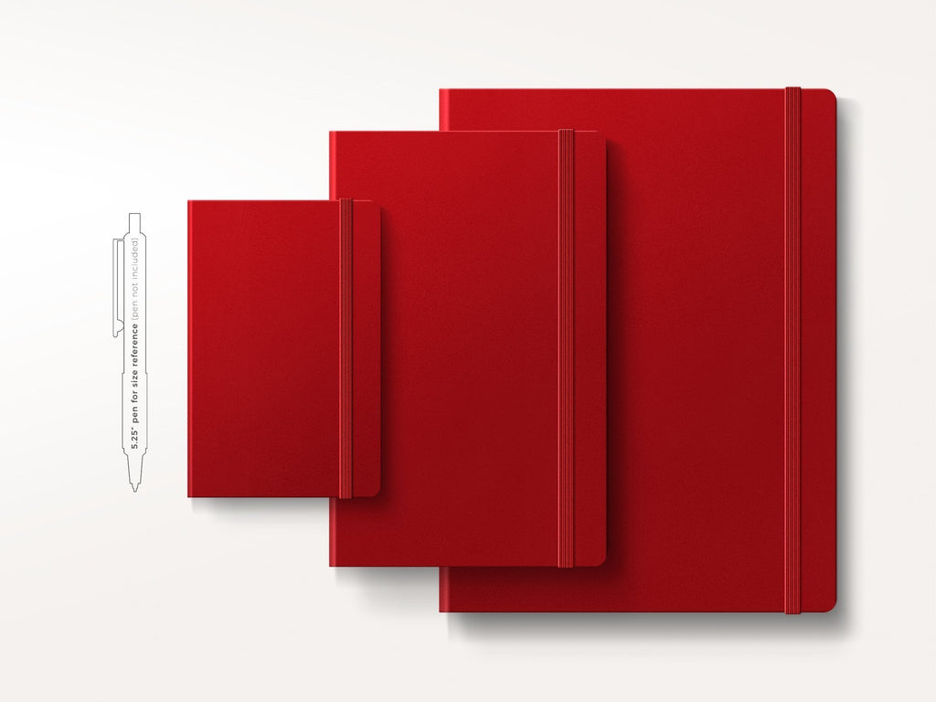 Moleskine Classic Hardcover Notebook - Scarlet Red