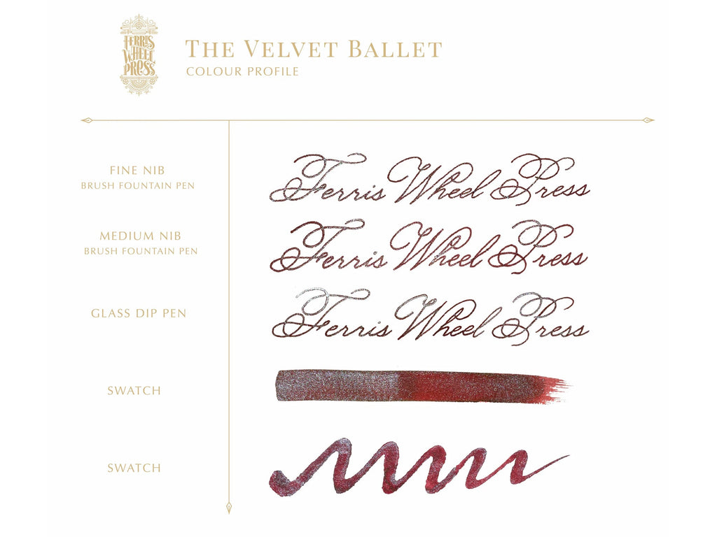 Velvet Ballet Fountain Pen Ink