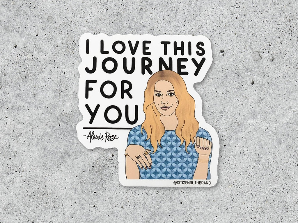 Alexis Rose Schitt's Creek Vinyl Sticker