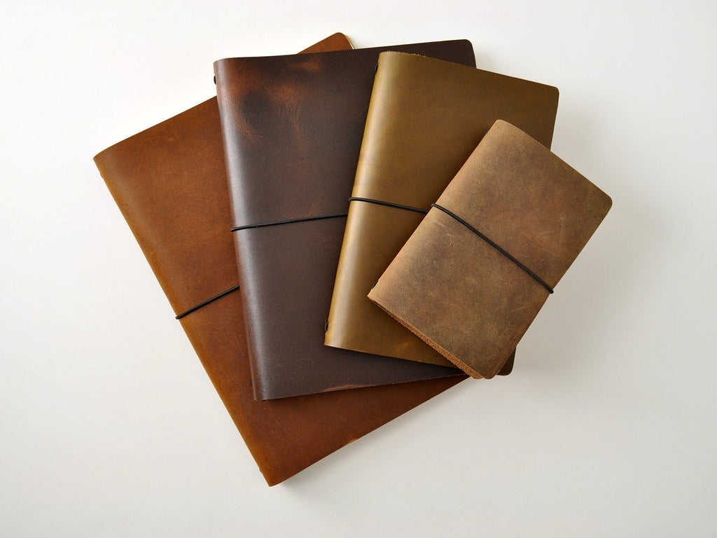 Around The World Refillable Leather Journal