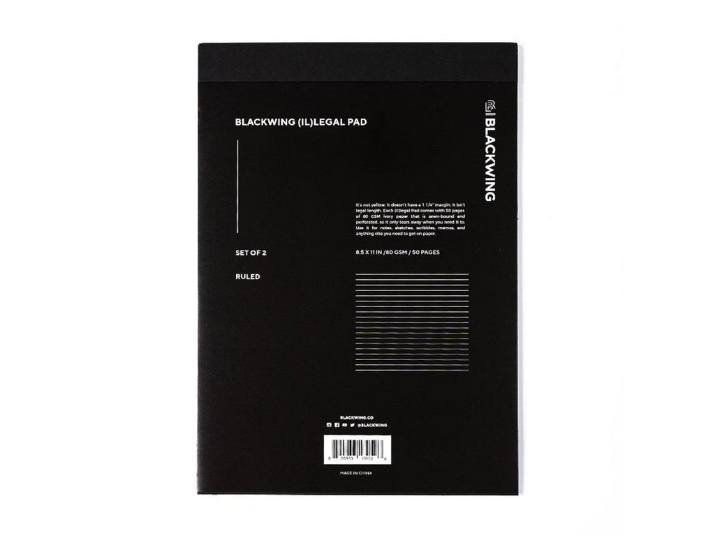 Blackwing "Illegal" Pad Set of 2