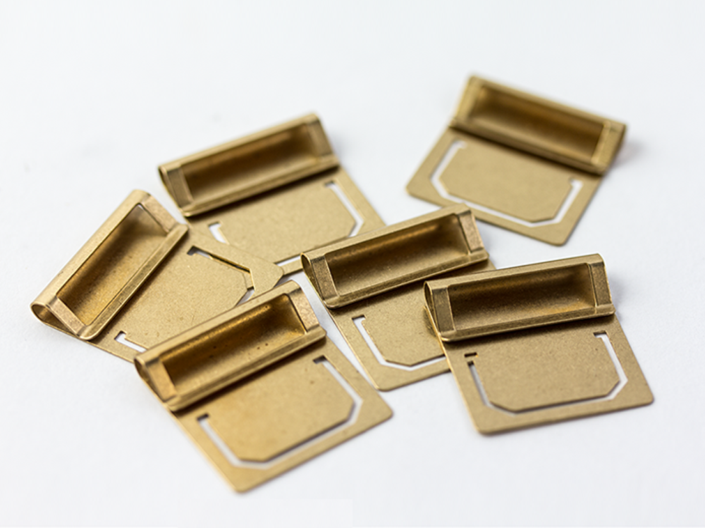 Brass Index Clips