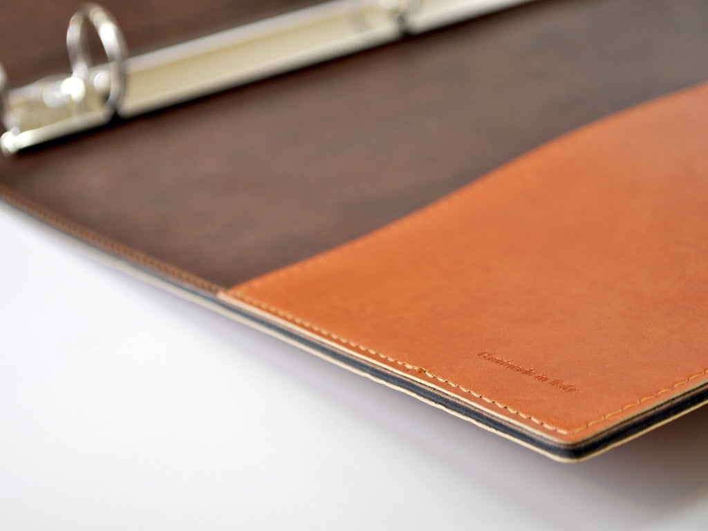 Chelsea Italian Leather 3 Ring Binder