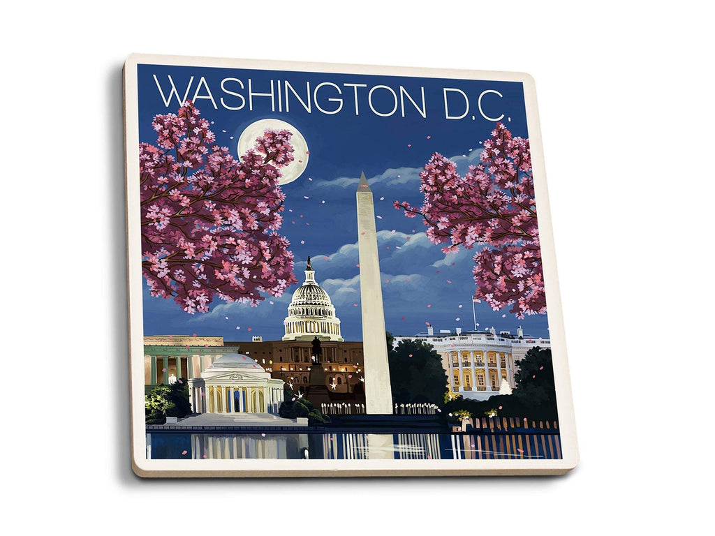 Coaster Washington DC Night Scene