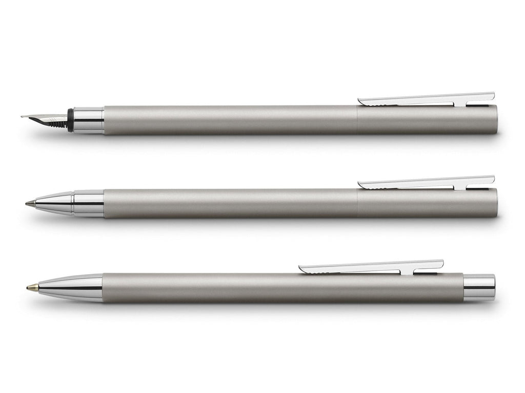 Faber Castell NEO SLIM MATTE STAINLESS STEEL Collection