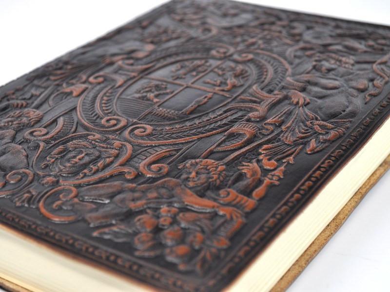 Jumbo Nettuno Leather Journal