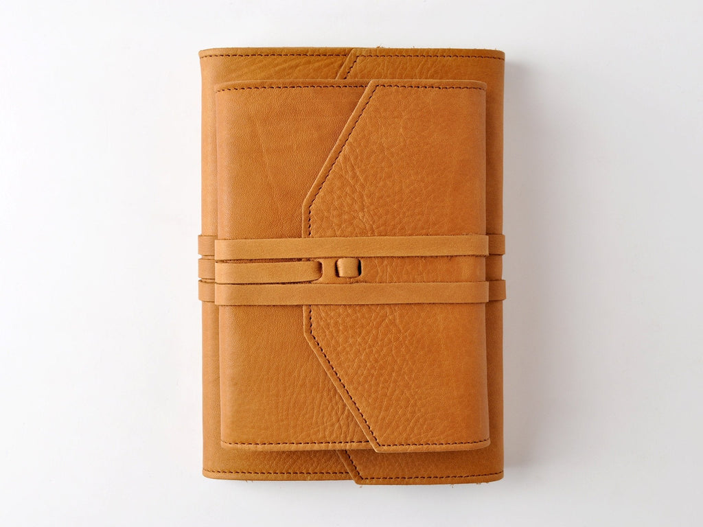 Laccio Refillable Calfskin Leather Journal