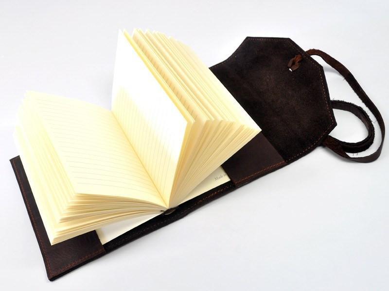 Laccio Refillable Calfskin Leather Journal