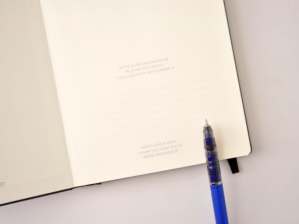 Leuchtturm 1917 Hardcover Notebook - Black