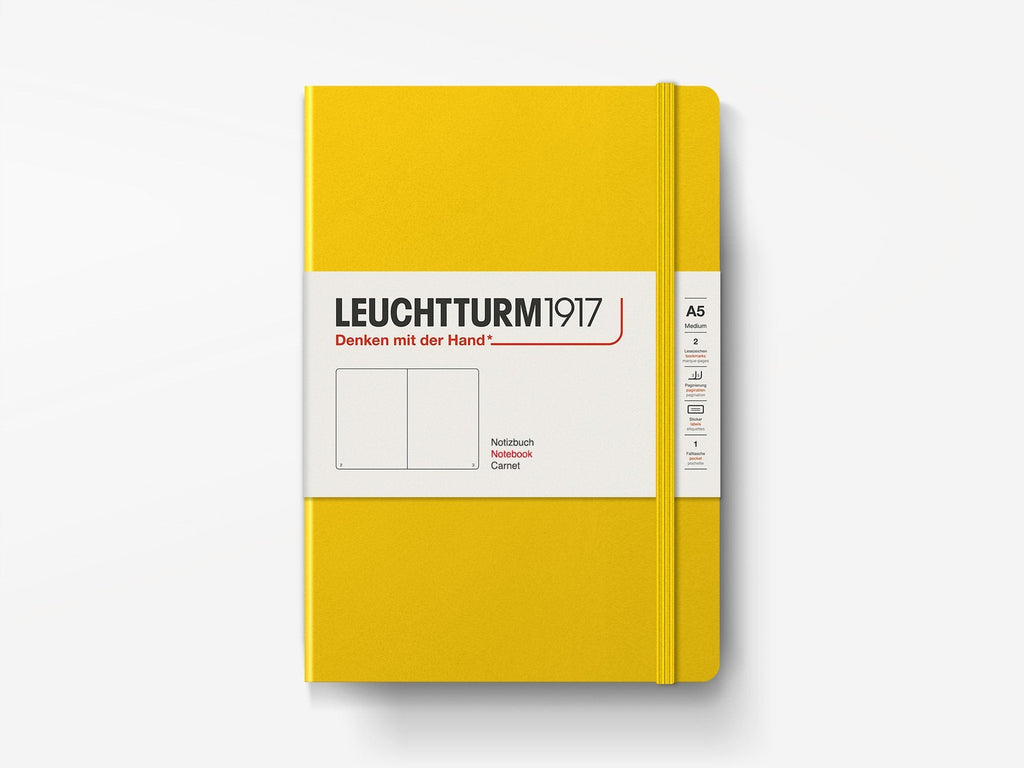 Leuchtturm 1917 Hardcover Notebook - Lemon Yellow