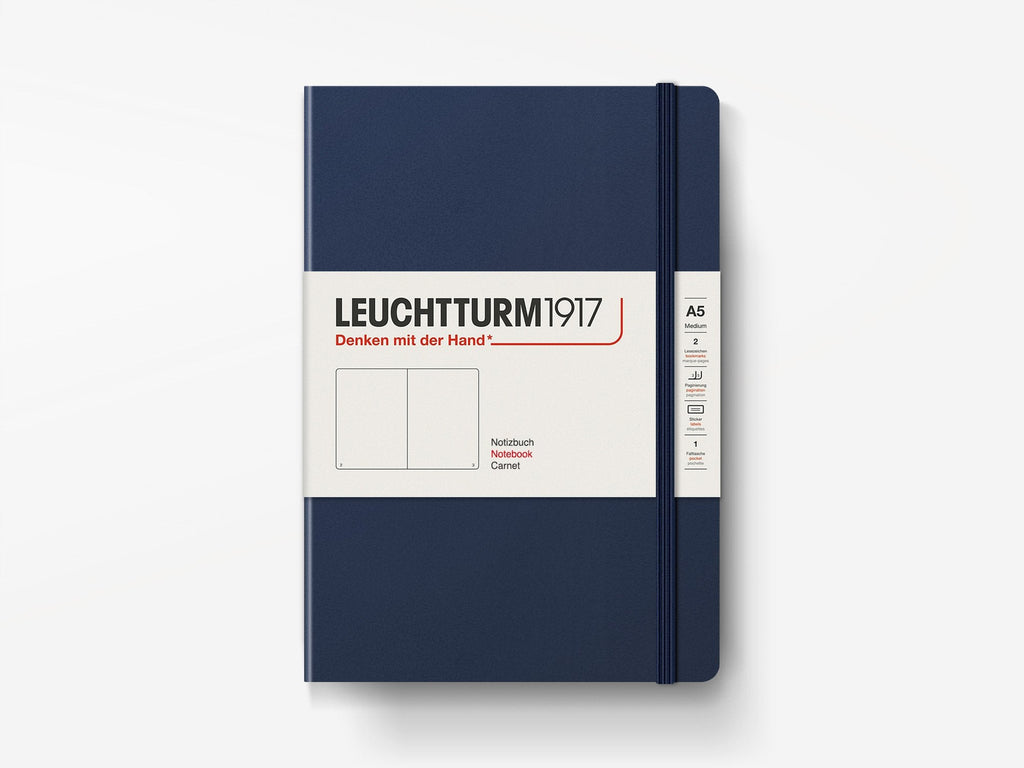 Leuchtturm 1917 Hardcover Notebook - Navy Blue