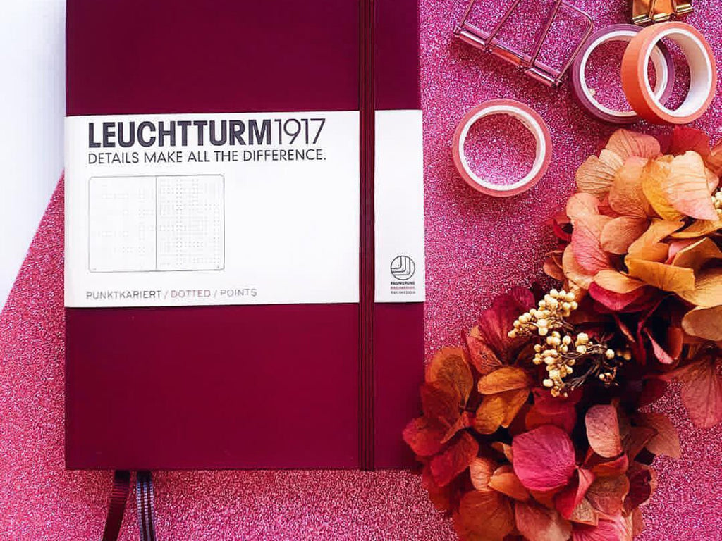 Leuchtturm 1917 Hardcover Notebook - Port Red