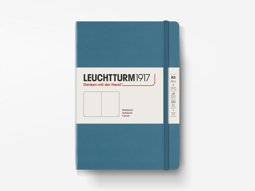 Leuchtturm 1917 Hardcover Notebook - Stone Blue