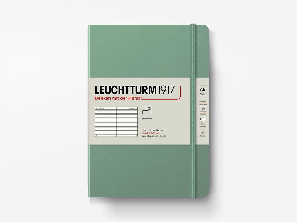 Leuchtturm 1917 Softcover Notebook - Sage