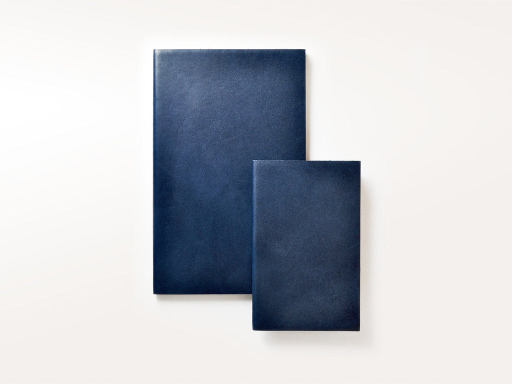 Manhattan Navy Blue Leather Journal