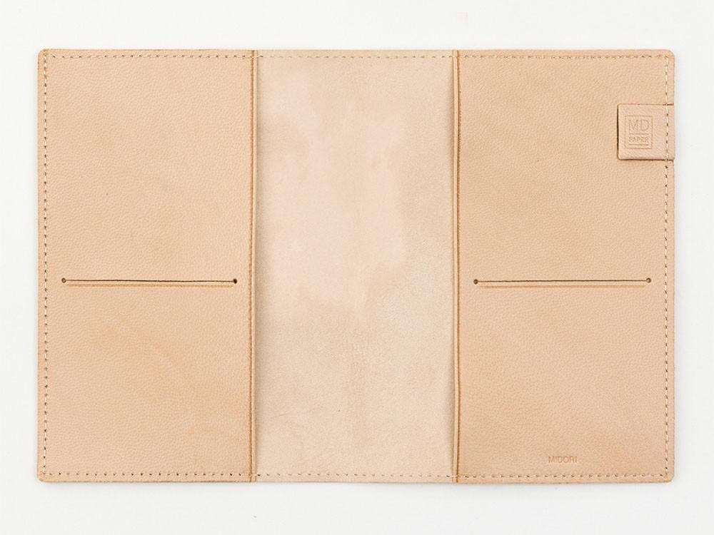 Midori MD Notebook A6 Goat Leather Cover