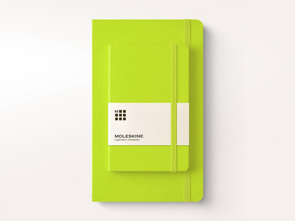 Moleskine Classic Hardcover Notebook - Lemon Green