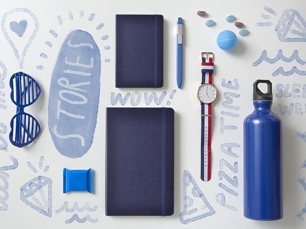 Moleskine Classic Hardcover Notebook - Prussian Blue