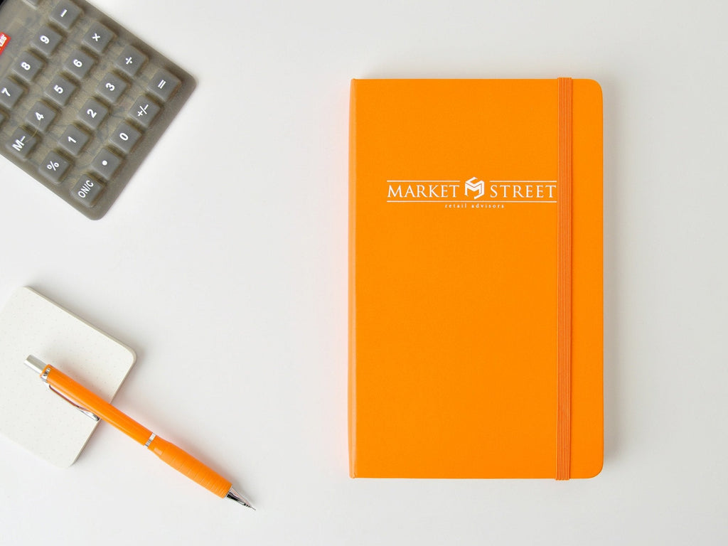 Moleskine Classic Hardcover Notebook - True Orange