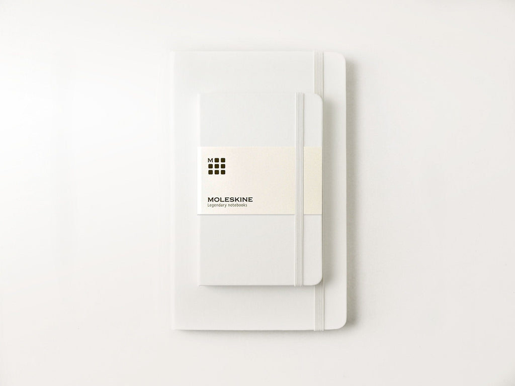 Moleskine Classic Hardcover Notebook - White