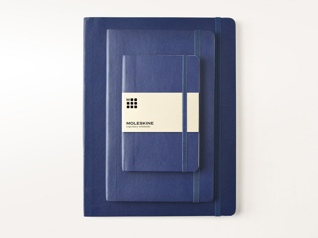 Moleskine Soft Cover Notebook - Sapphire Blue