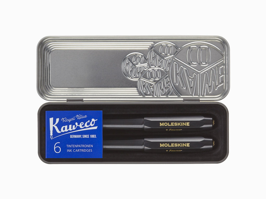 Moleskine x Kaweco Fountain Pen and Ballpen Set