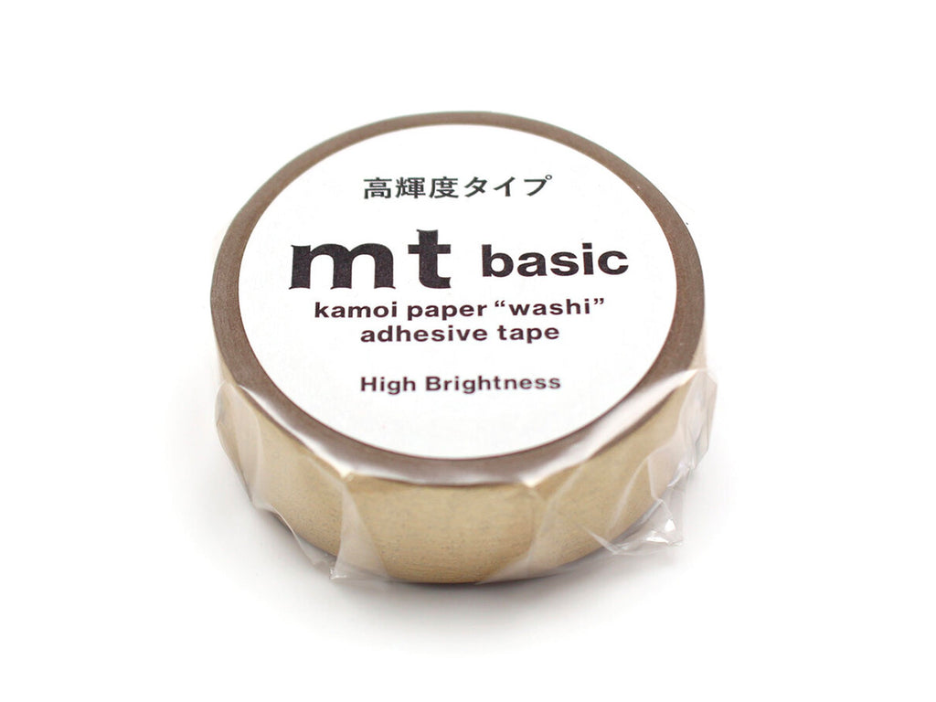 MT High Brightness Masking Tape - 15 mm Champagne Gold