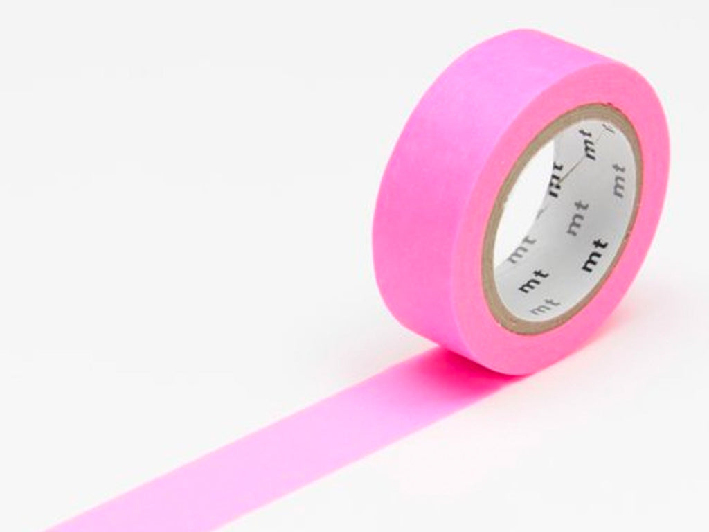 MT Masking Tape - 15 mm Shocking Pink