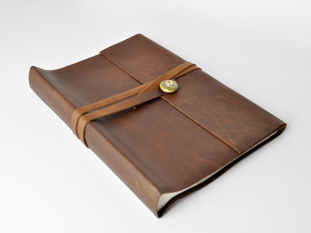 Santa Fe Leather Photo Album With Slip-In Sleeves