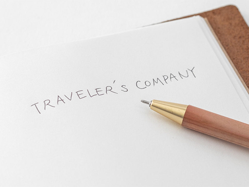 Traveler's Company Brass Ballpoint Pen