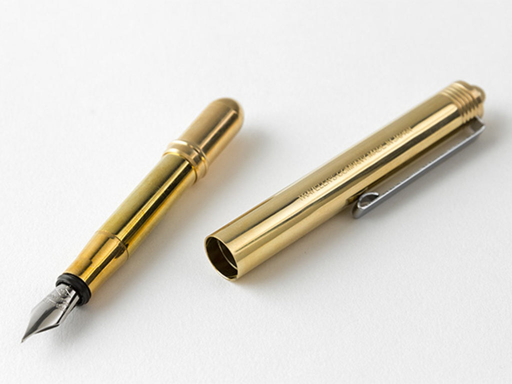 Traveler's Company Brass Fountain Pen