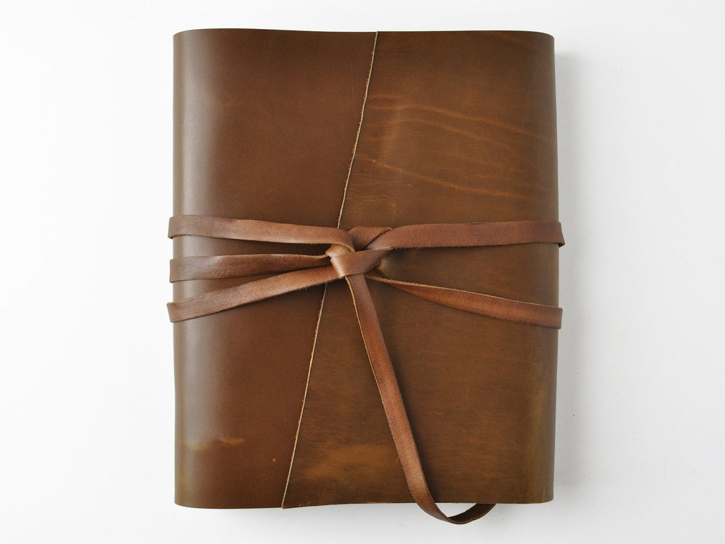 Woodsman Soft Leather 3 Ring Binder