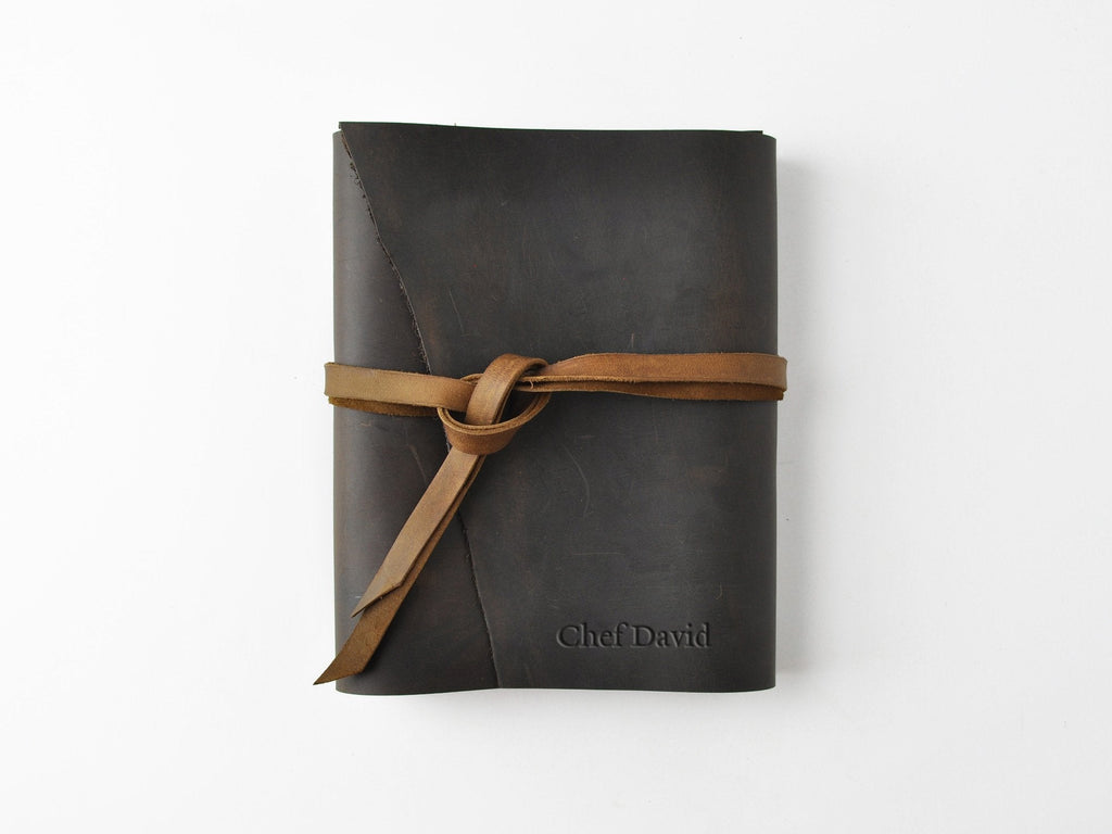 Woodsman Soft Leather 3 Ring Binder