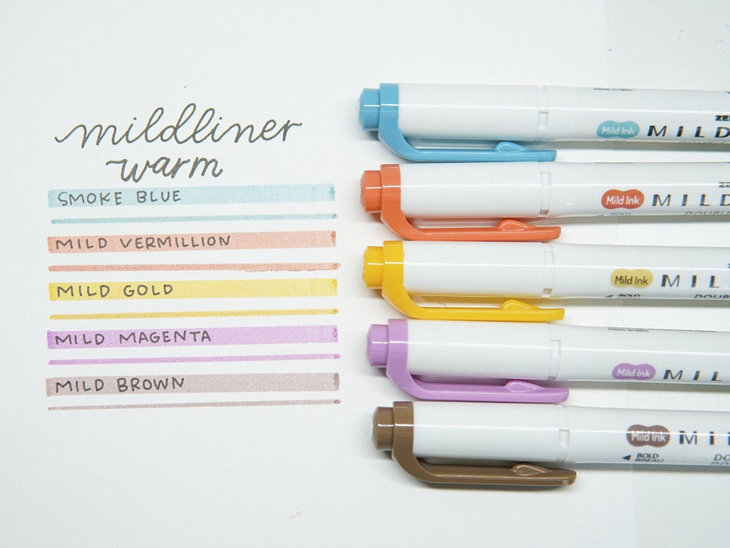 Zebra Mildliner Highlighter Pens